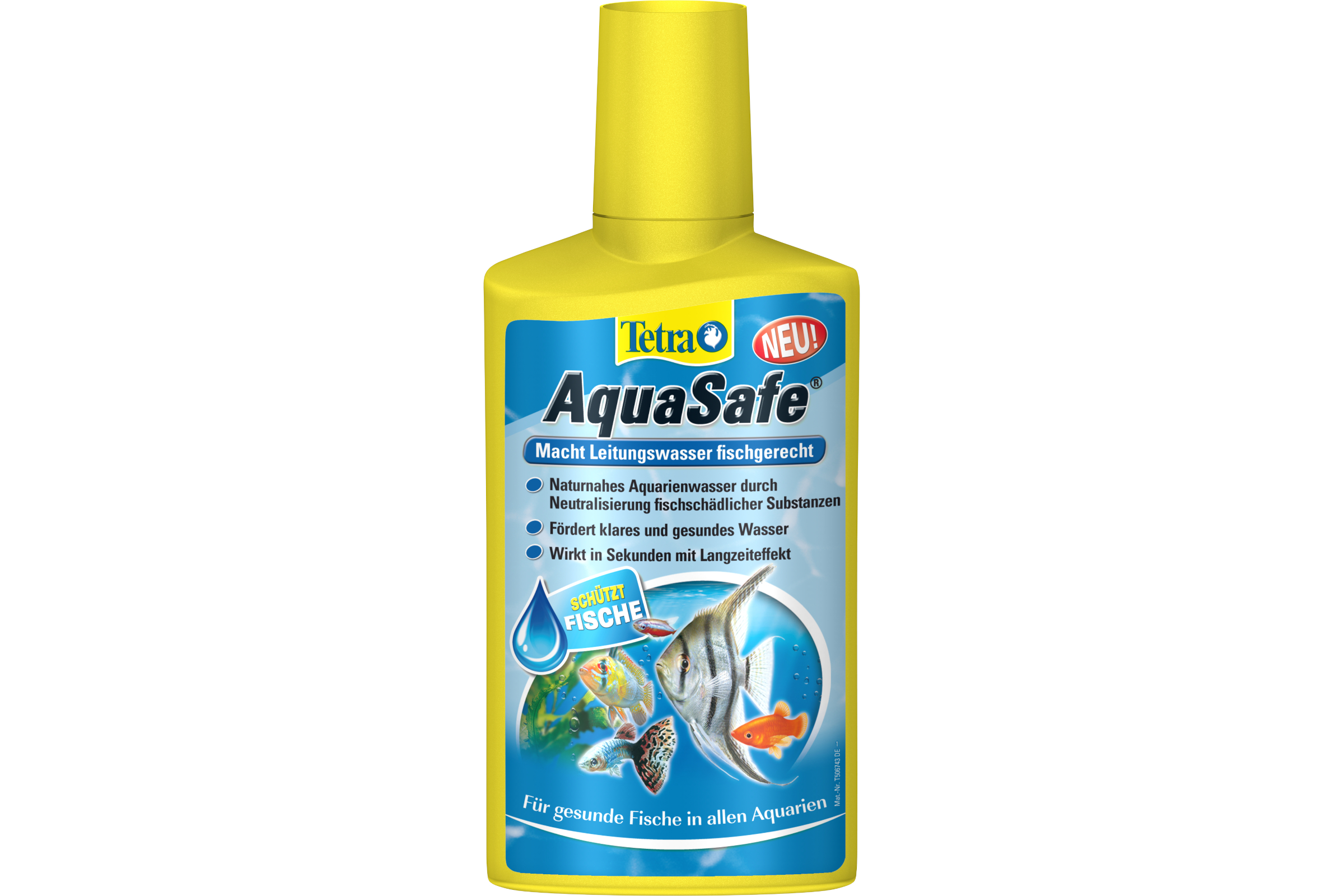 Tetra AquaSafe, Aquarium-Wasseraufbereiter, 250 ml